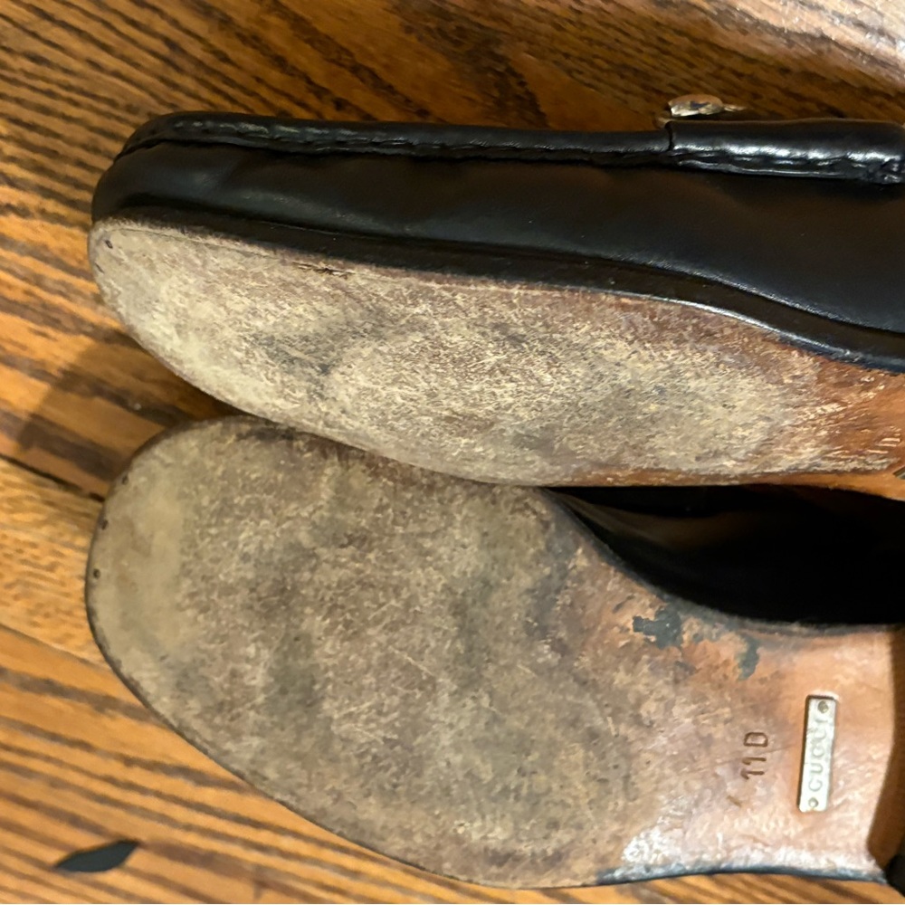 Vintage Gucci horsebit loafers 11 D - Picture 8 of 11